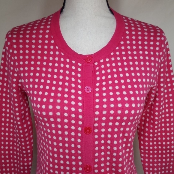 MERONA Pink & White Sweater, Size M - Picture 2 of 6